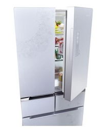 美的六门冰箱多分区双变温 精致到家